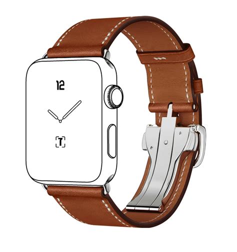 hermes apple watch leather|apple watch band hermes style.